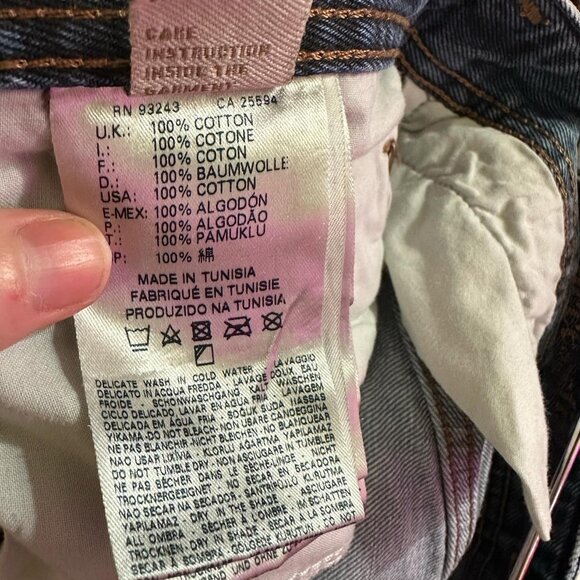 DIESEL Relaxed/Boyfriend cut denim 36 waist - Picture 4 of 6